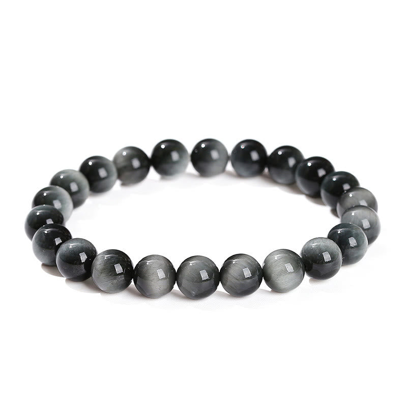 Buddha Stones Armband met natuurlijke adelaarsoogsteen voor moed en positiviteit - image 8