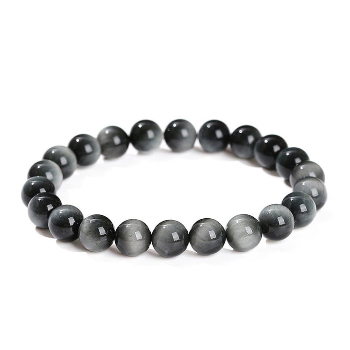 Buddha Stones Armband met natuurlijke adelaarsoogsteen voor moed en positiviteit - image 8