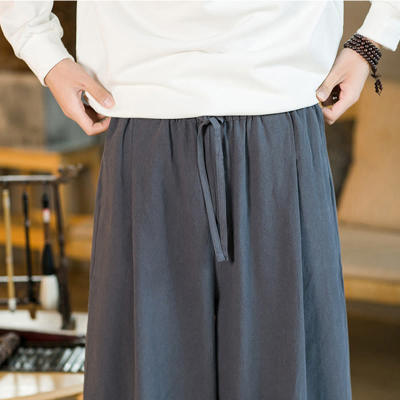 Harembroek met Zakken en zakken, effen kleur, met Buddha Stones. - image 37
