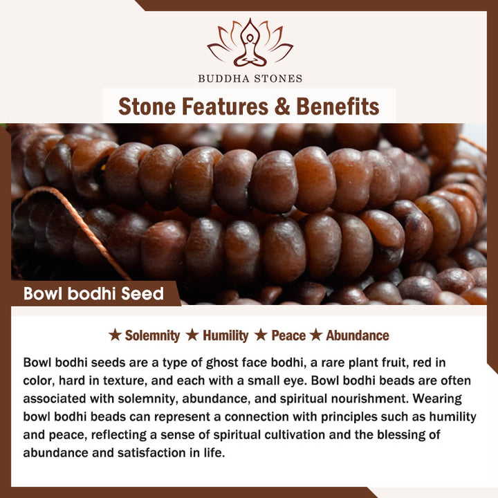 Buddha Stones 108 Mala kralen, kom, Bodhizaad, gekleurd touw, Armband - image 5