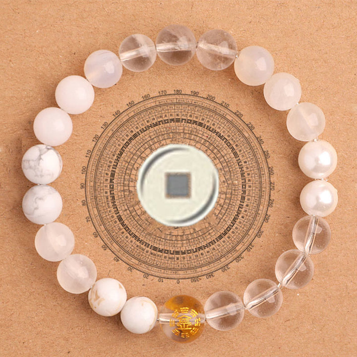 Buddha Stones Vijf Elementen Diverse Agaat Balans Geluk Armband - image 1