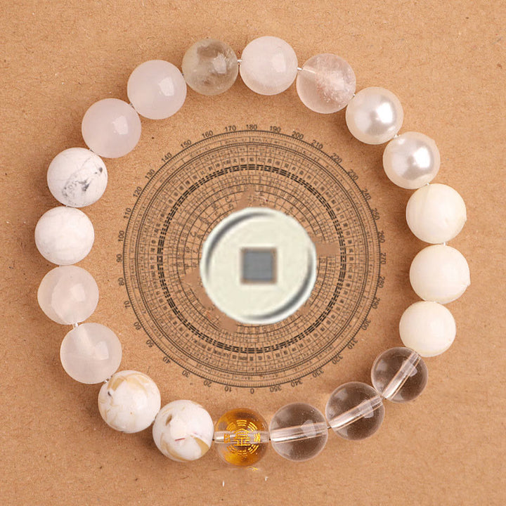 Buddha Stones Vijf Elementen Diverse Agaat Balans Geluk Armband - image 3