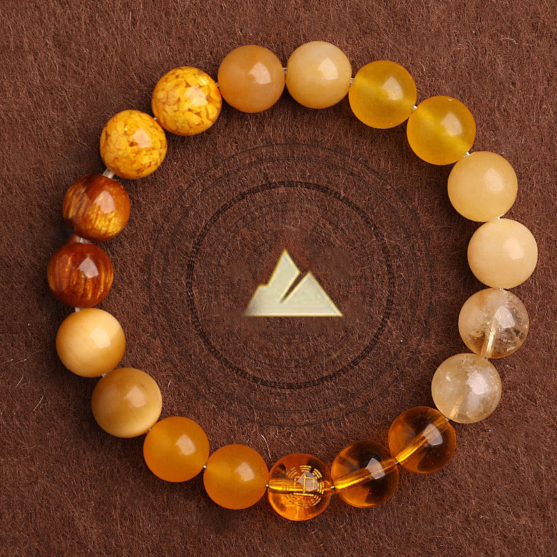 Buddha Stones Vijf Elementen Diverse Agaat Balans Geluk Armband - image 40