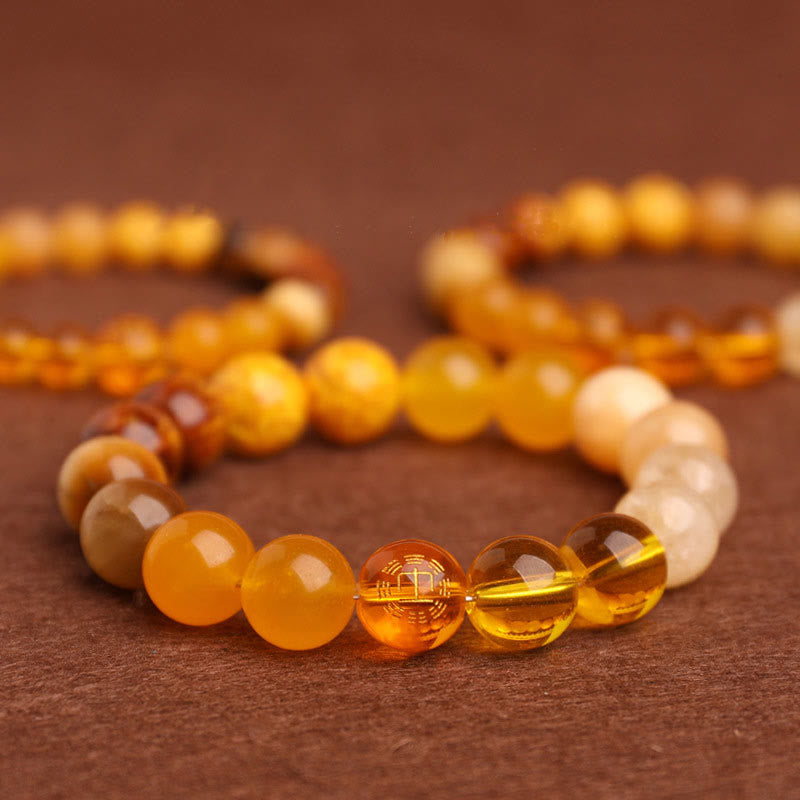 Buddha Stones Vijf Elementen Diverse Agaat Balans Geluk Armband - image 44