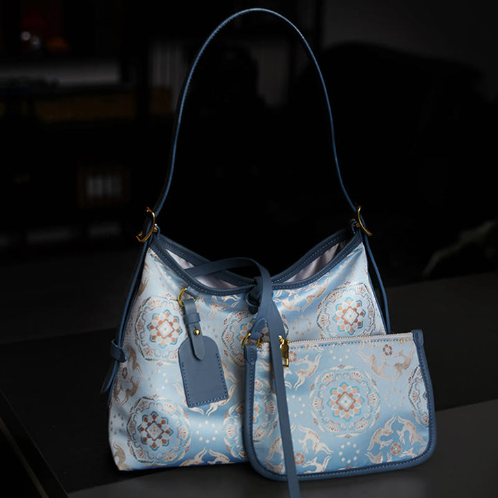 Buddha Stones Handgemaakte Schoudertas (crossbody) . - image 2