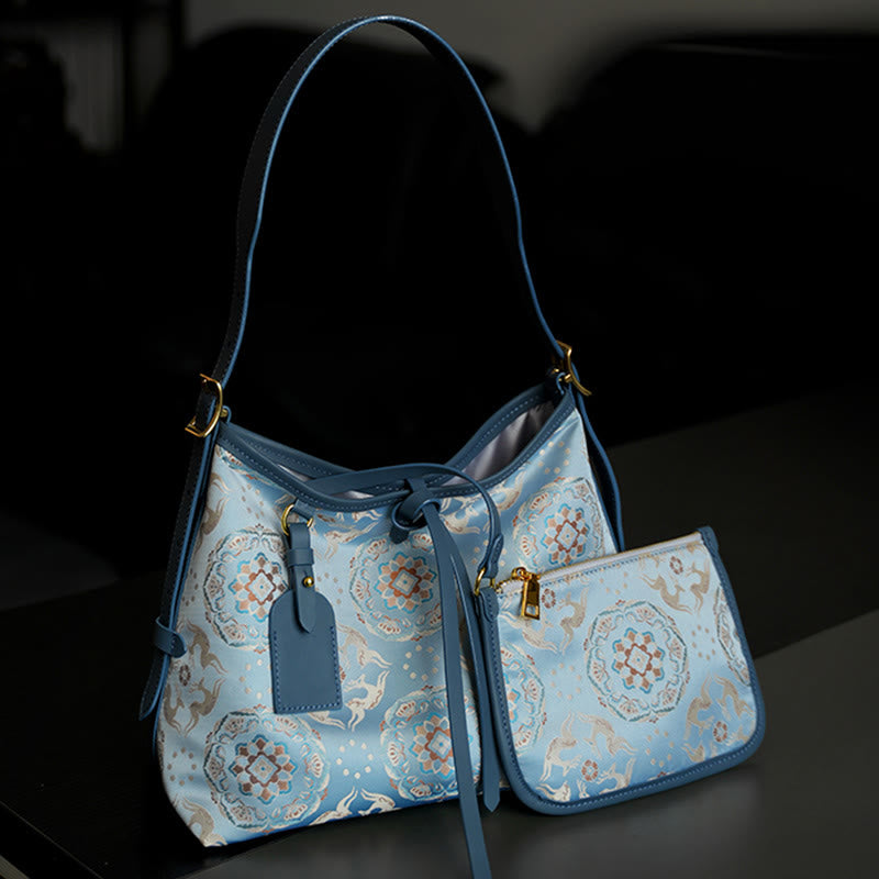 Buddha Stones Handgemaakte Schoudertas (crossbody) . - image 1