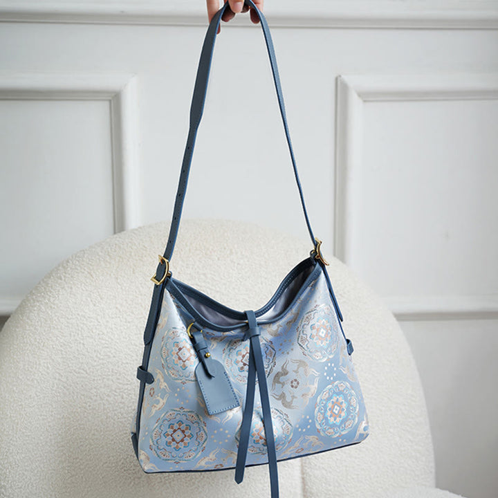 Buddha Stones Handgemaakte Schoudertas (crossbody) . - image 3
