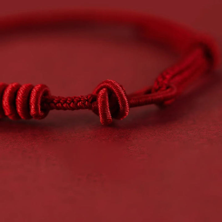 Buddha Stones Rode koordarmband met Armband strengen - image 2