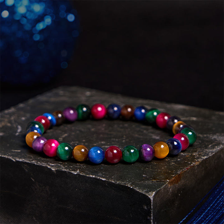 Buddha Stones Diverse Armband met tijgeroogmotief voor zelfvertrouwen - image 63