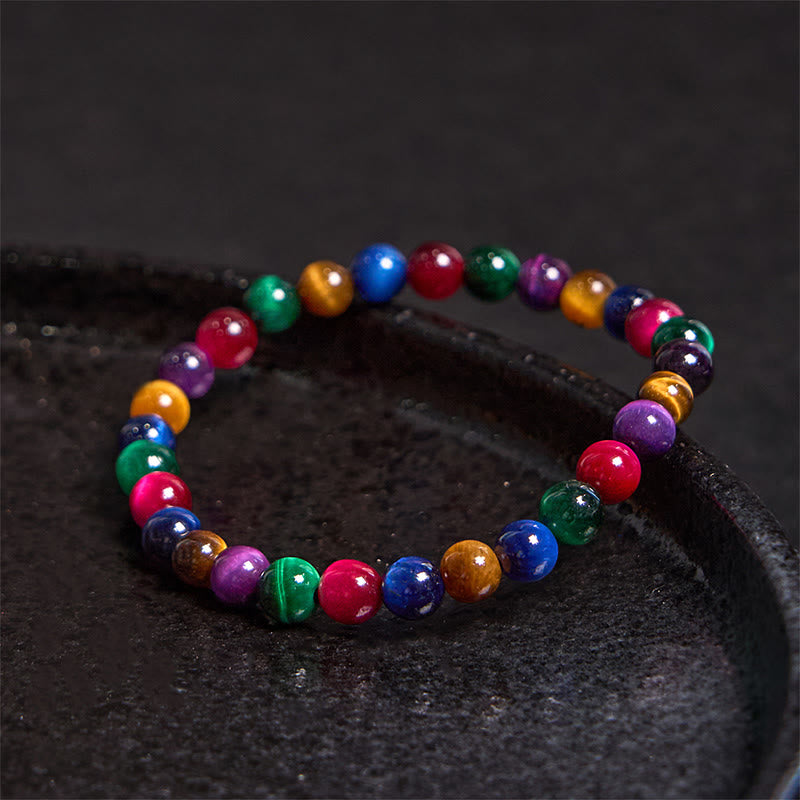 Buddha Stones Diverse Armband met tijgeroogmotief voor zelfvertrouwen - image 64