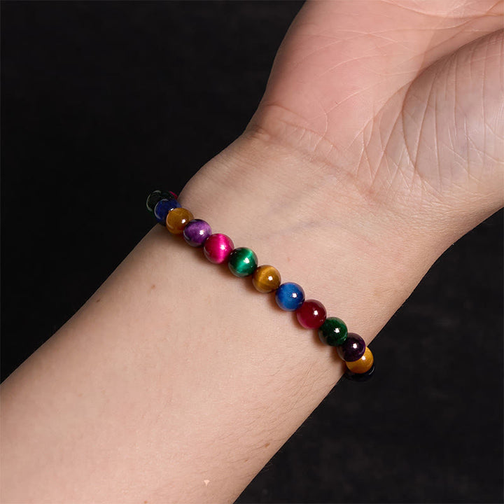 Buddha Stones Diverse Armband met tijgeroogmotief voor zelfvertrouwen - image 65