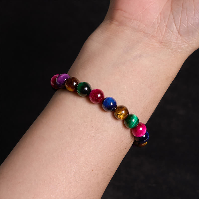 Buddha Stones Diverse Armband met tijgeroogmotief voor zelfvertrouwen - image 72