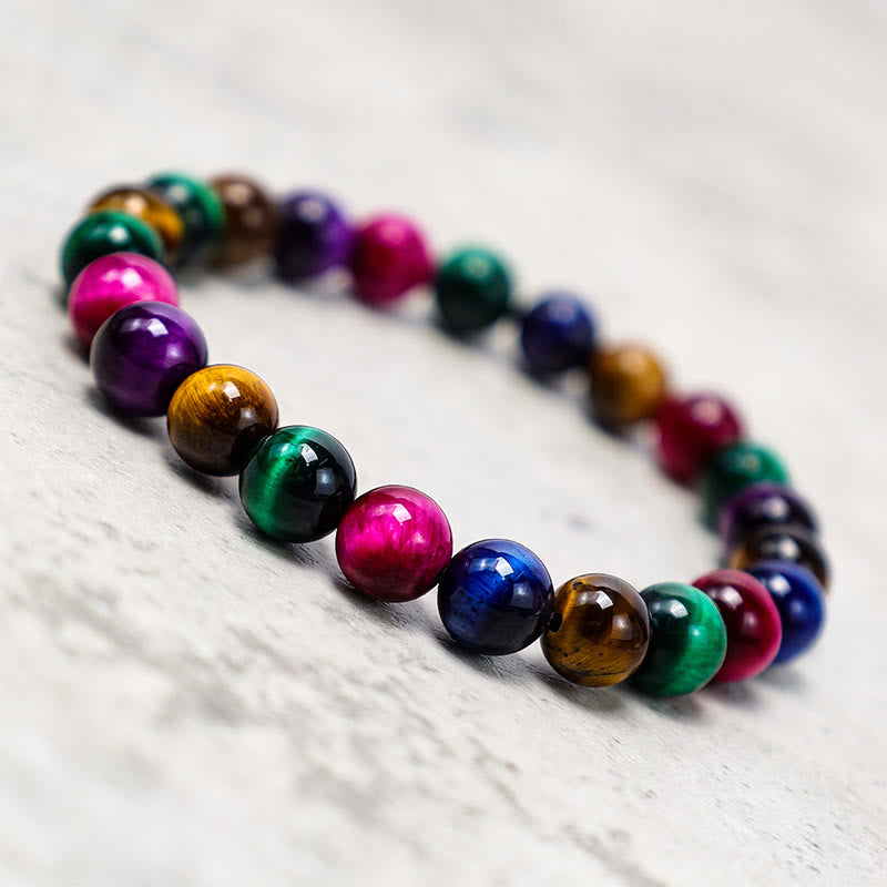 Buddha Stones Diverse Armband met tijgeroogmotief voor zelfvertrouwen - image 68