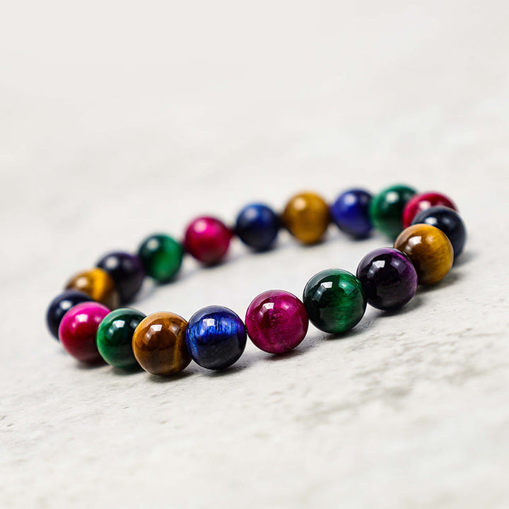 Buddha Stones Diverse Armband met tijgeroogmotief voor zelfvertrouwen - image 67