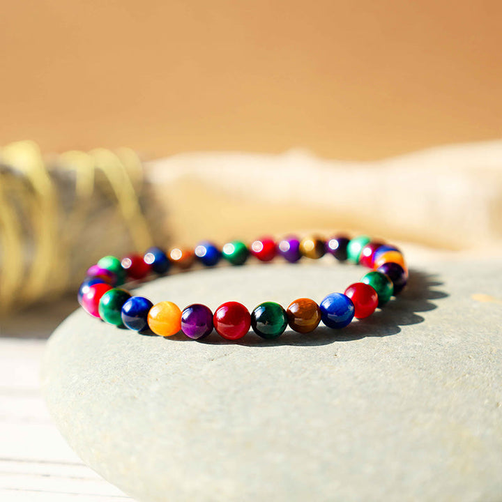 Buddha Stones Diverse Armband met tijgeroogmotief voor zelfvertrouwen - image 62