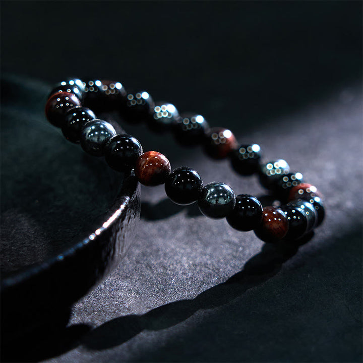 Buddha Stones Diverse Armband met tijgeroogmotief voor zelfvertrouwen - image 87