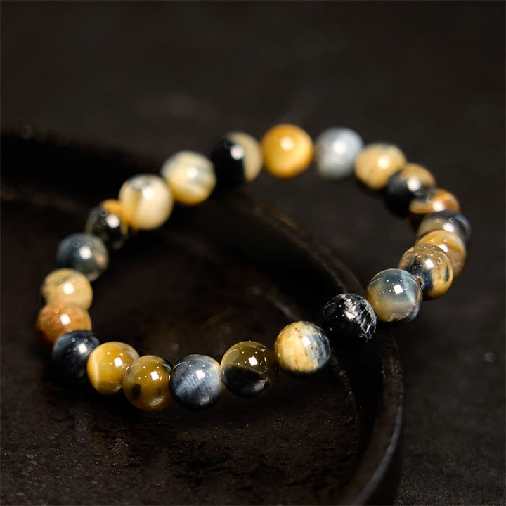 Buddha Stones Diverse Armband met tijgeroogmotief voor zelfvertrouwen - image 99