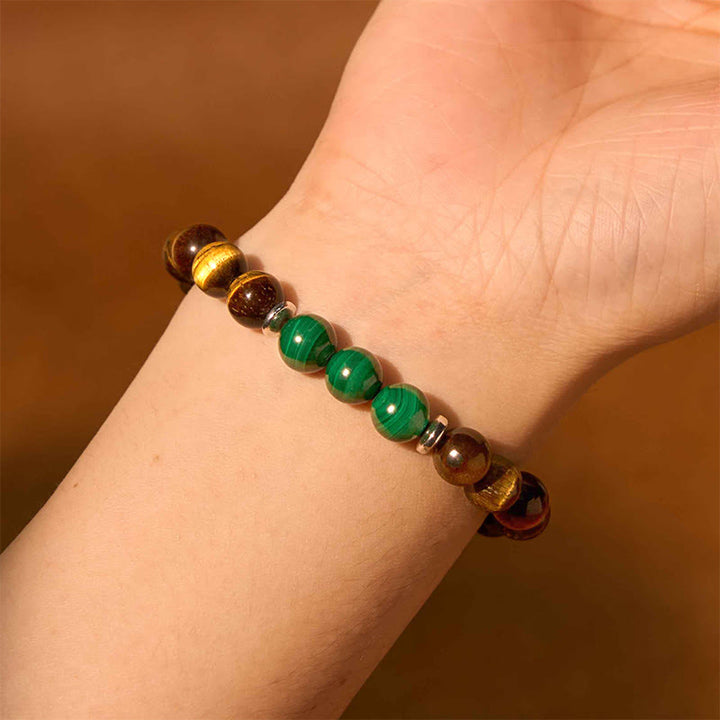 Buddha Stones Diverse Armband met tijgeroogmotief voor zelfvertrouwen - image 111