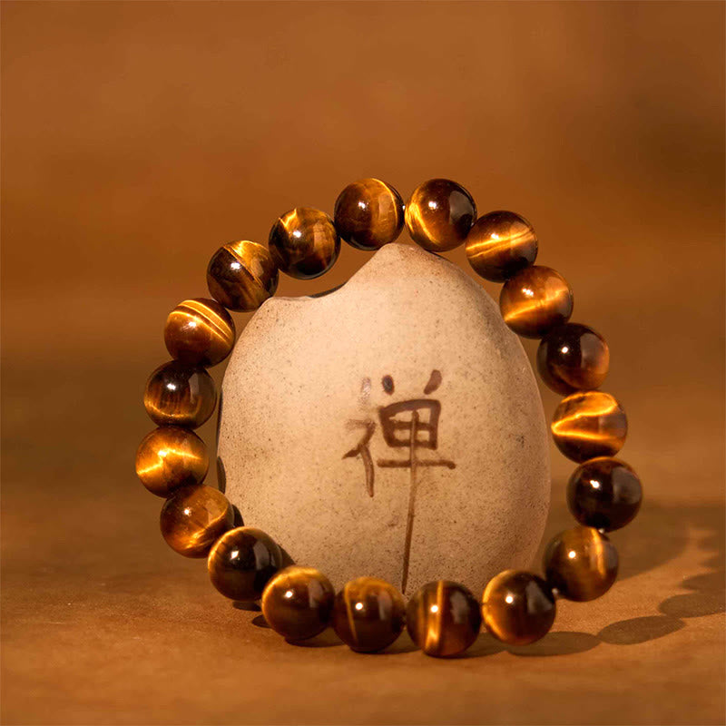 Buddha Stones Diverse Armband met tijgeroogmotief voor zelfvertrouwen - image 116