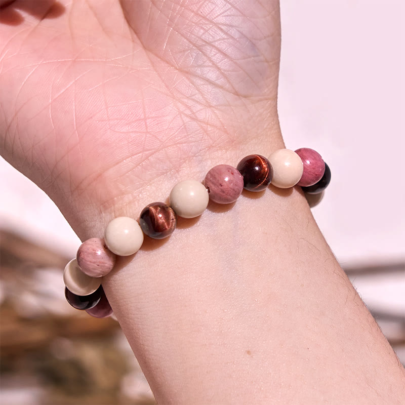 Buddha Stones Diverse Armband met tijgeroogmotief voor zelfvertrouwen - image 121