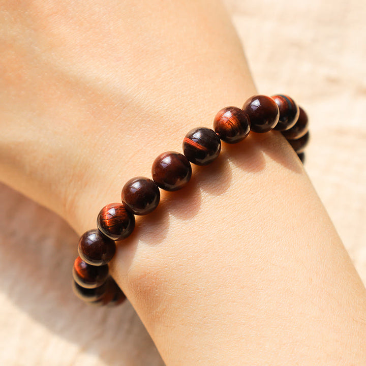 Buddha Stones Diverse Armband met tijgeroogmotief voor zelfvertrouwen - image 24