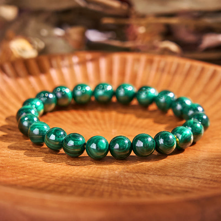 Buddha Stones Love Self Green Series Calm Balance Support Armband - Lichtgroene tijgeroogsteen (Polsomtrek: 14-16 cm) - image 16