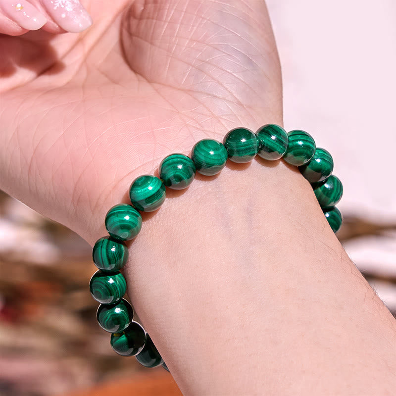 Buddha Stones Love Self Green Series Calm Balance Support Armband - image 17