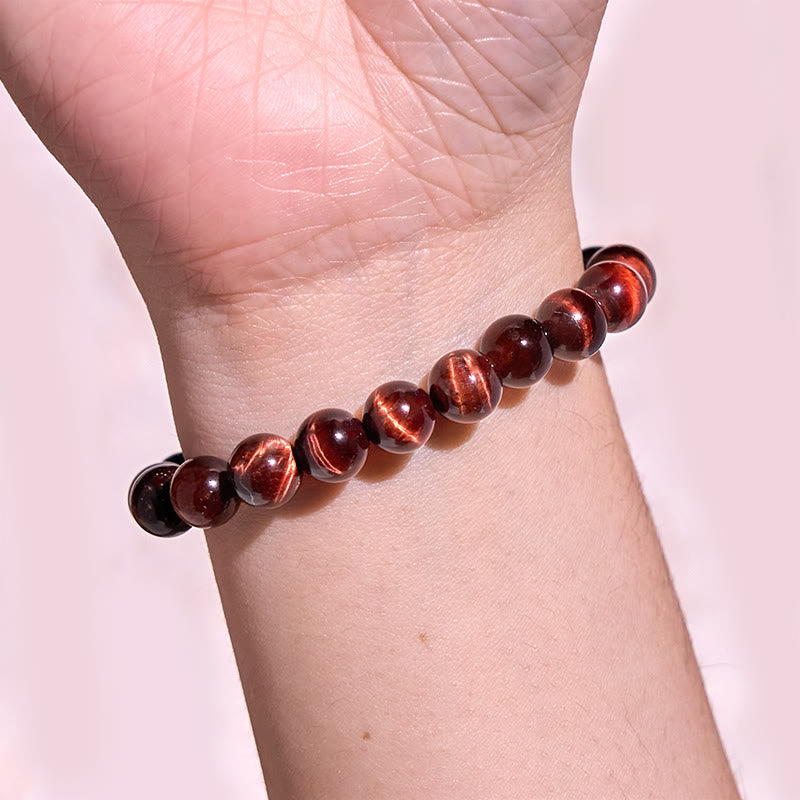 Buddha Stones Inspireer creativiteit Oranje Rode Serie Passie Moed Armband - image 5