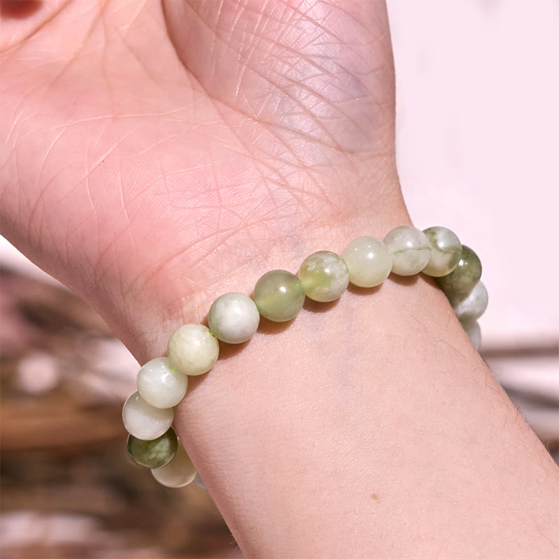 Buddha Stones Love Self Green Series Calm Balance Support Armband - image 20