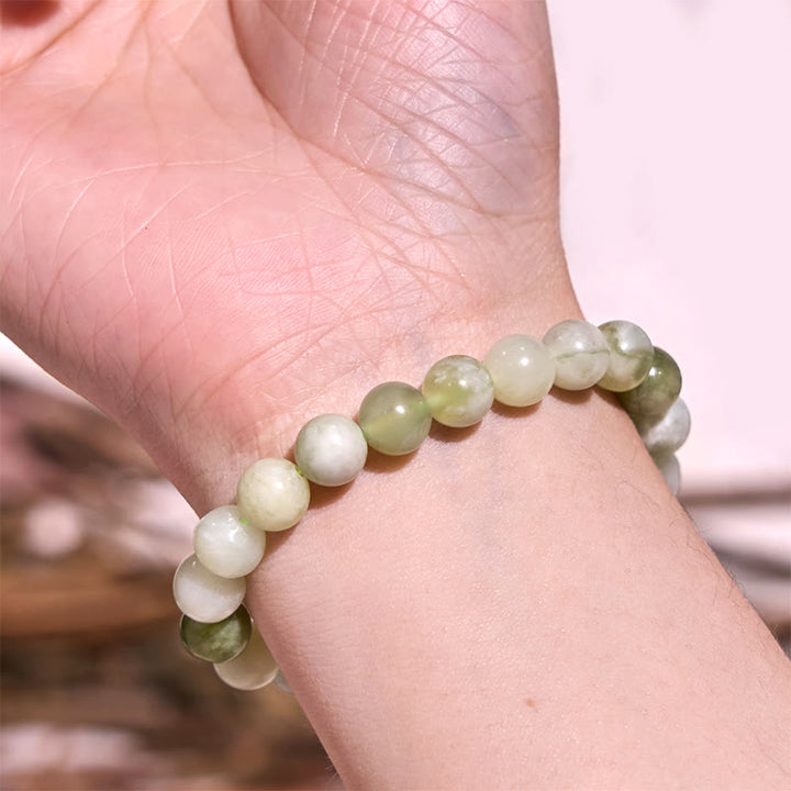 Buddha Stones Love Self Green Series Calm Balance Support Armband - image 20