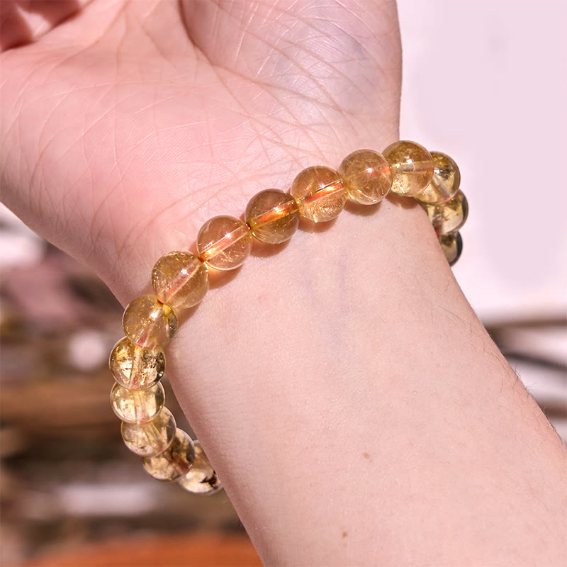 Buddha Stones Boost Confidence Gele Serie Geluk Positieve Armband - image 14