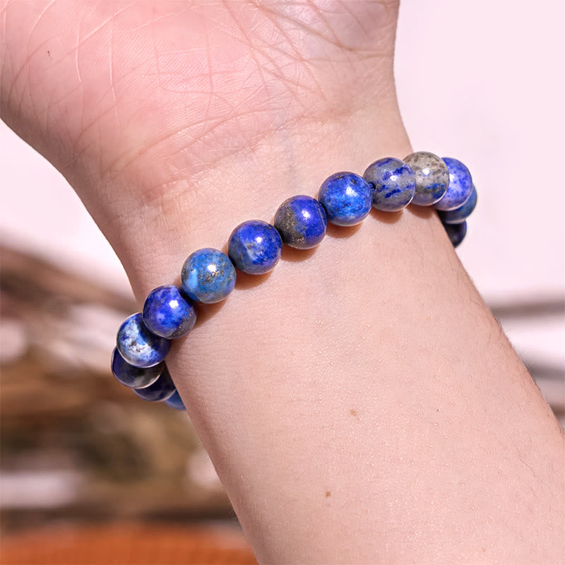 Buddha Stones Laat het verleden los - Blauwe serie, kalmte en rust Armband - image 21