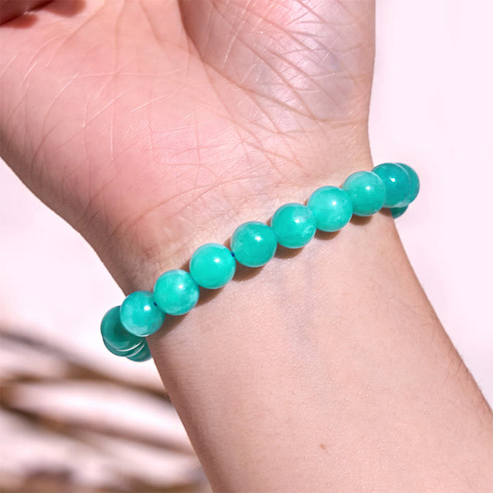 Buddha Stones Laat het verleden los - Blauwe serie, kalmte en rust Armband - image 27