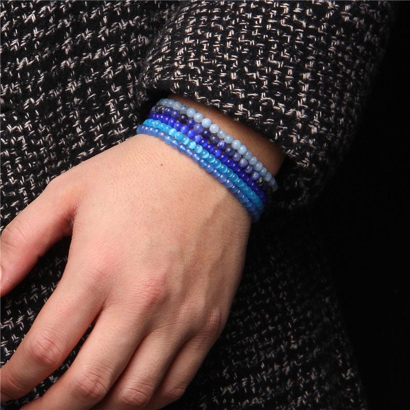 Buddha Stones 4 mm Diverse Steen Kristal Mini Kralen Genezende Armband - image 65
