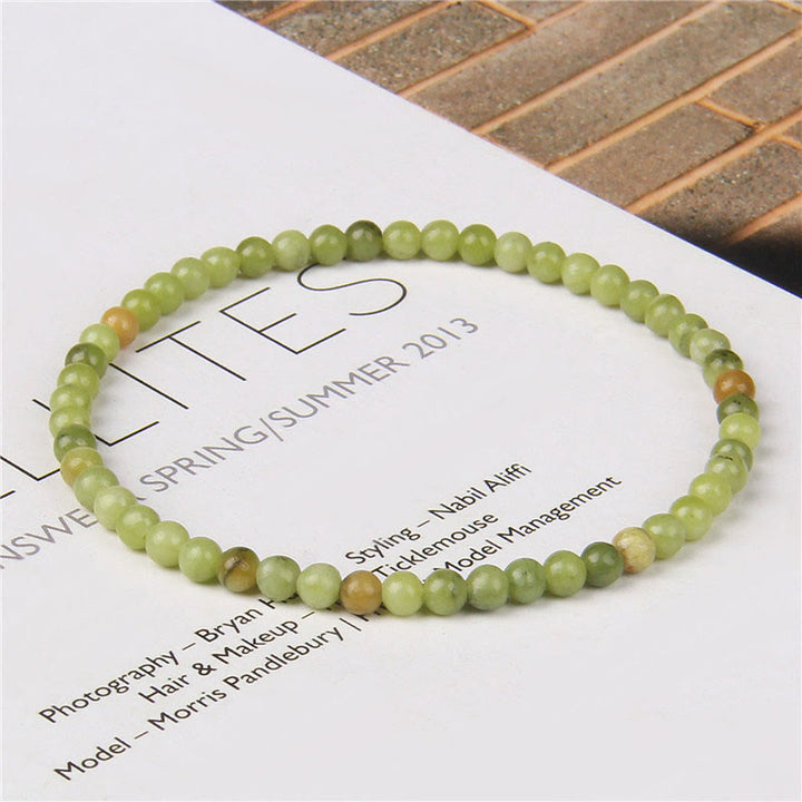 Buddha Stones 4 mm Diverse Steen Kristal Mini Kralen Genezende Armband - image 59