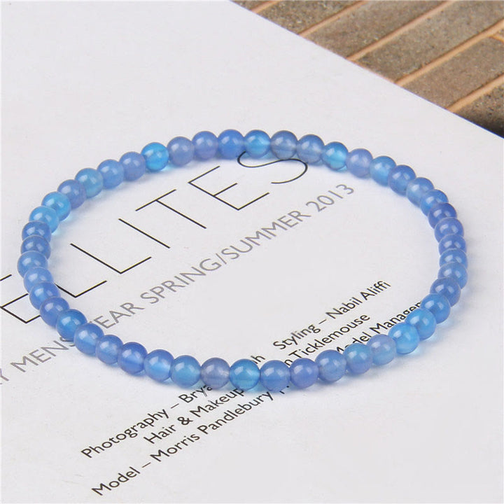 Buddha Stones 4 mm Diverse Steen Kristal Mini Kralen Genezende Armband - image 38