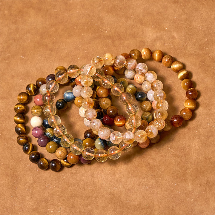 Buddha Stones Boost Confidence Gele Serie Geluk Positieve Armband - image 1