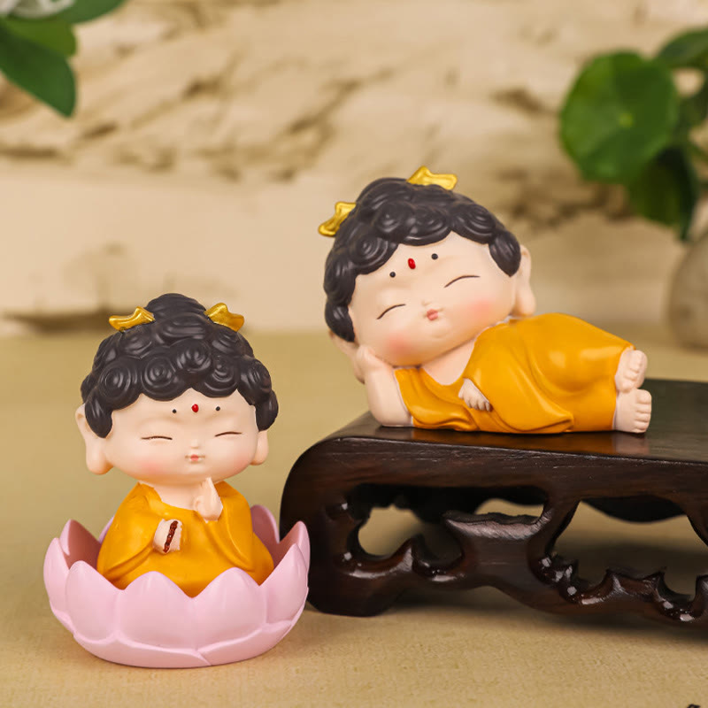 Buddha Stones Meditatie Lotus Amitabha Boeddha Harsbeeld Mededogen Huisdecoratie - image 14