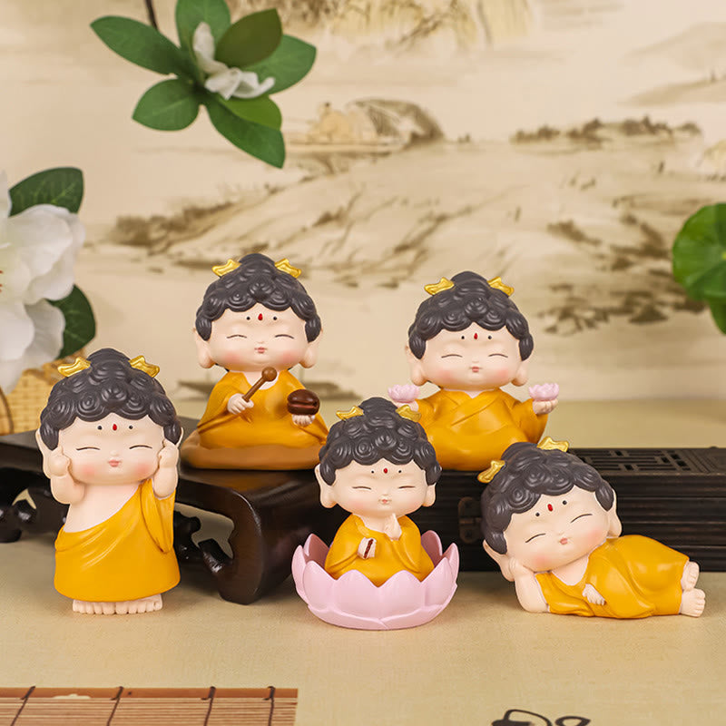 Buddha Stones Meditatie Lotus Amitabha Boeddha Harsbeeld Mededogen Huisdecoratie - image 17