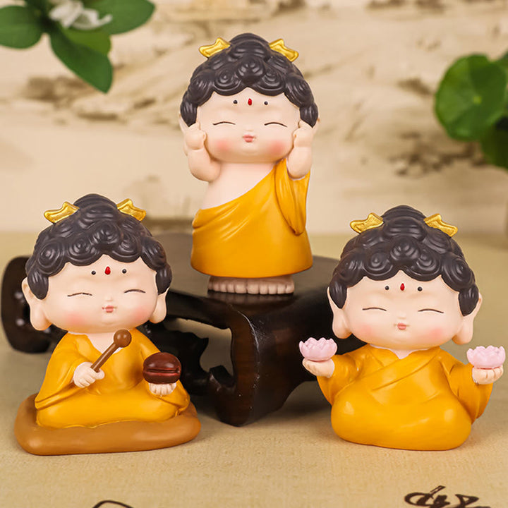 Buddha Stones Meditatie Lotus Amitabha Boeddha Harsbeeld Mededogen Huisdecoratie - image 10
