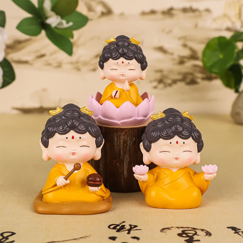 Buddha Stones Meditatie Lotus Amitabha Boeddha Harsbeeld Mededogen Huisdecoratie - image 12