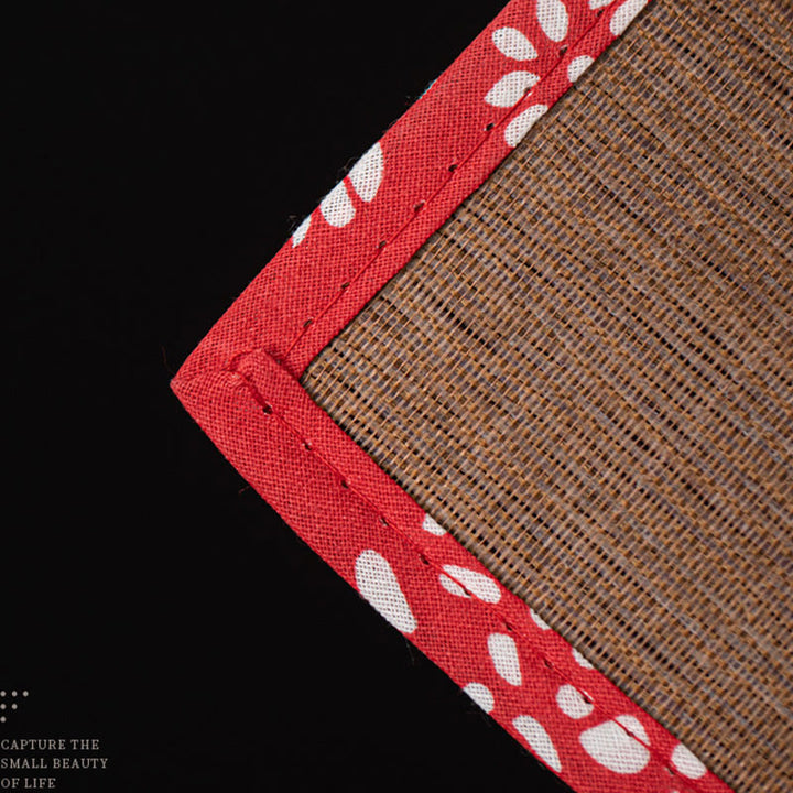Buddha Stones Kattenbel Bamboe Mat Genezende Keramische Wierook Bureaudecoratie - image 11