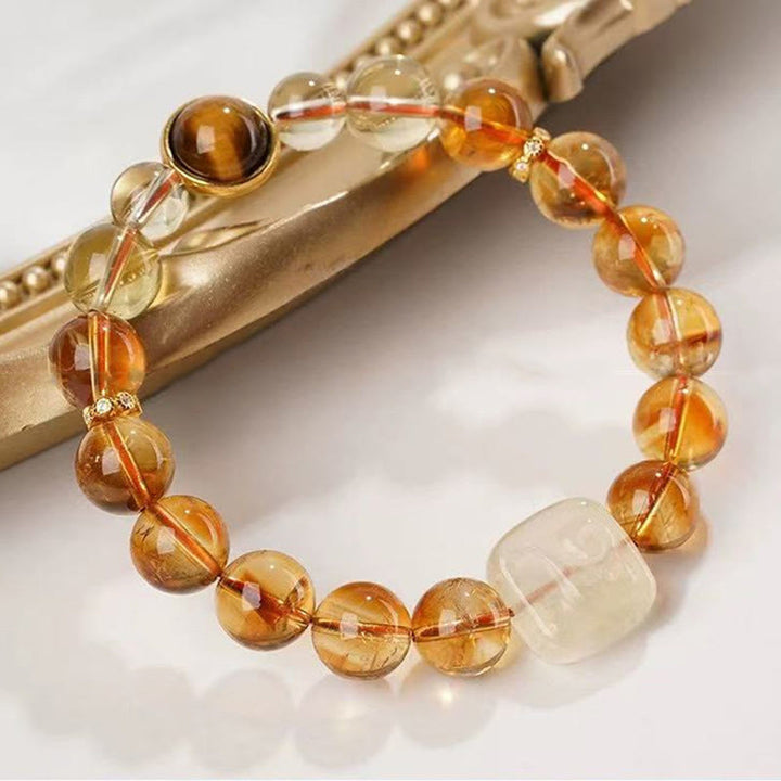 Buddha Stones Topaz Zashi Lhamo Armband - image 2