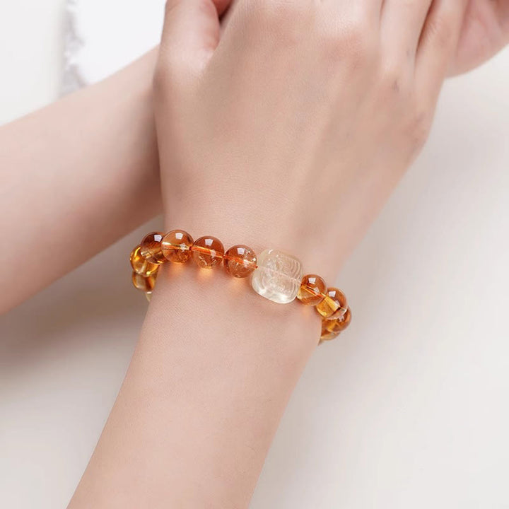Buddha Stones Topaz Zashi Lhamo Armband - image 3