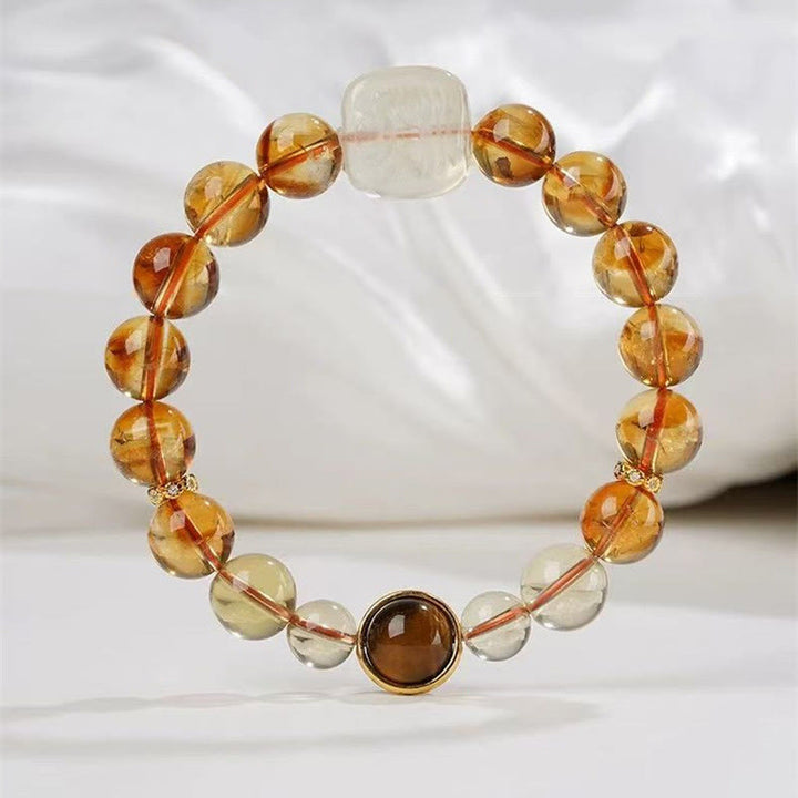 Buddha Stones Topaz Zashi Lhamo Armband - image 6