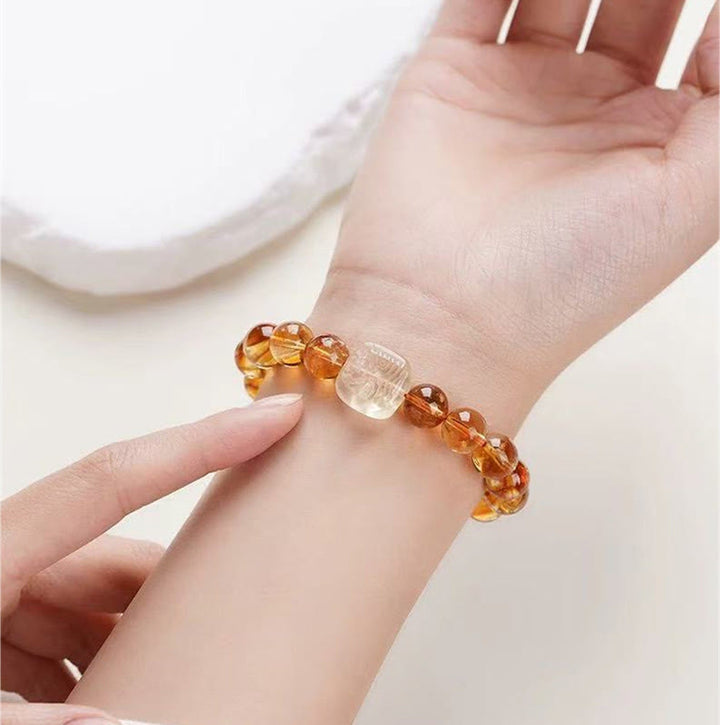 Buddha Stones Topaz Zashi Lhamo Armband - image 4