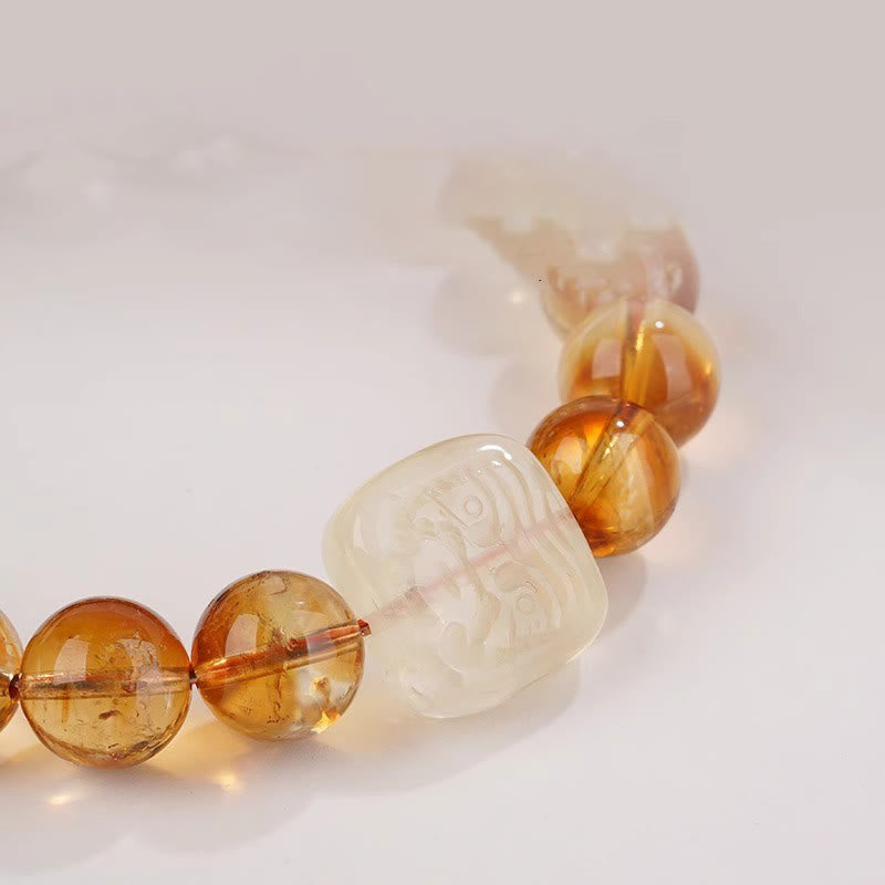 Buddha Stones Topaz Zashi Lhamo Armband - image 8