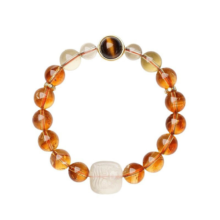 Buddha Stones Topaz Zashi Lhamo Armband - image 9