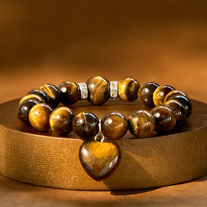 Buddha Stones Diverse kristallen groene aventurijn liefdeshart Armband - image 21