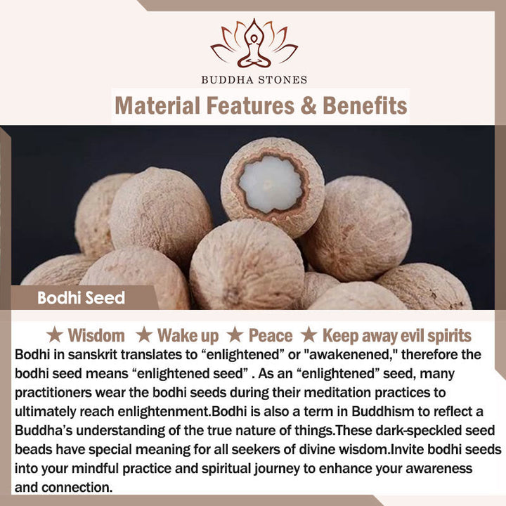 Buddha Stones Negenoog Dzi-kraal Bodhizaad Lotus Broche - image 6